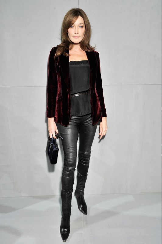 Gwiazdy na Paris Fashion Week wiosna-lato 2017