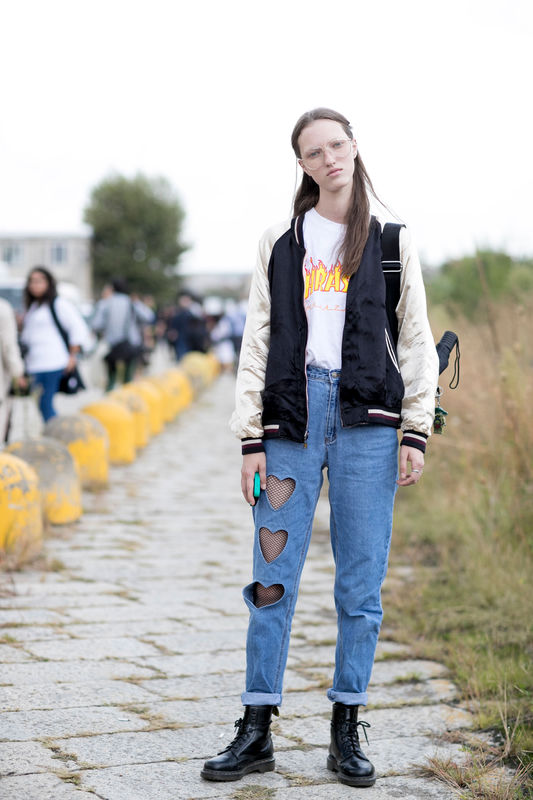Modne bluzy na jesień 2016 Street Fashion