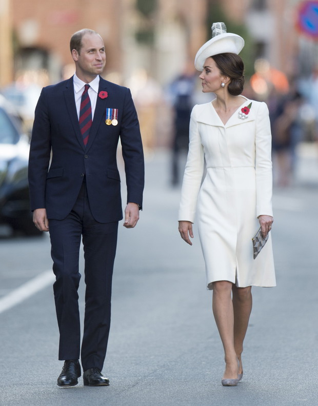 Kate Middleton i książę William, 2017 rok.
