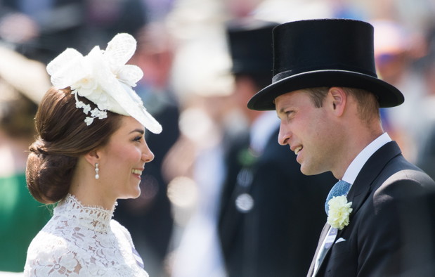 Kate Middleton i książę William, 2017 rok.