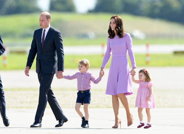 Kate Middleton i książę William, 2017 rok.