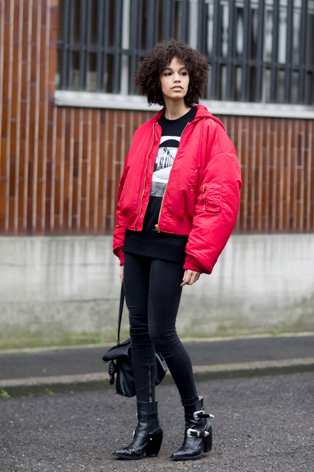 Street fashion: modelki off duty na Milan Fashion Week AW17