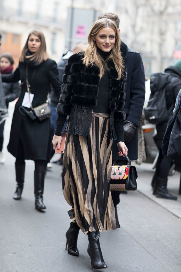 Street fashion: Paris Fashion Week haute couture wiosna 2017