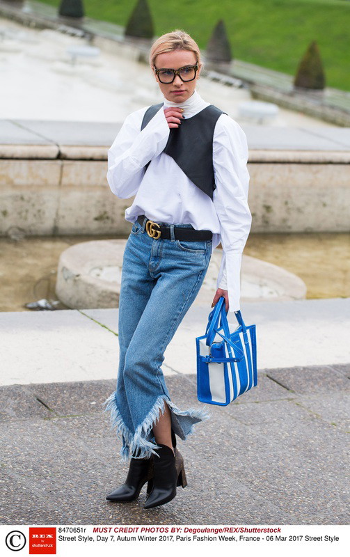 Street fashion: Paris Fashion Week, Maffashion