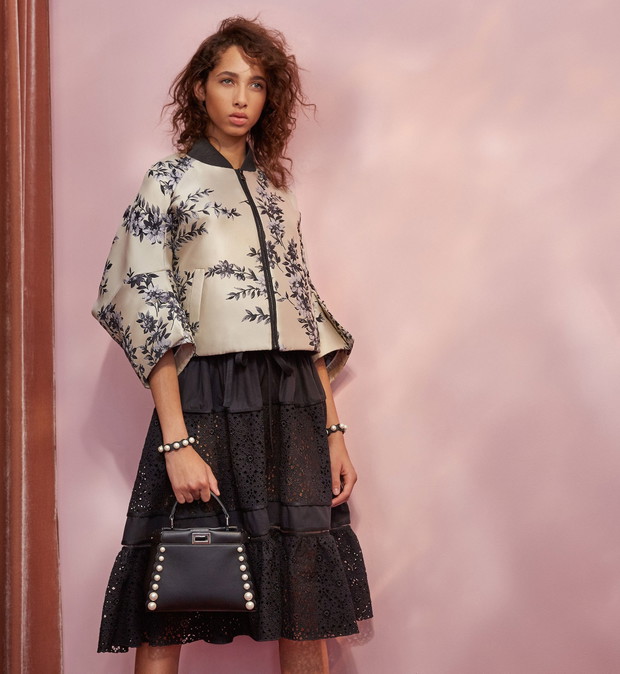Bomberka w kwiaty Fendi Resort 2018