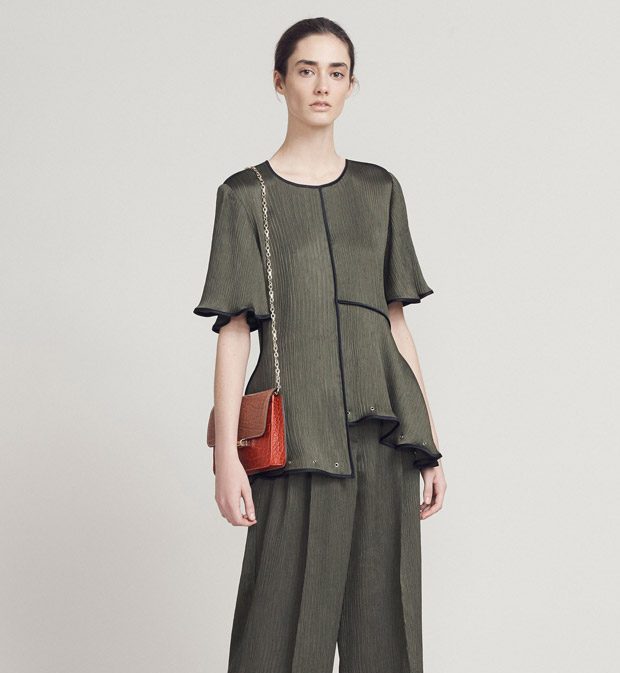 Patchworkowa bluzka Jason Wu Pre-Fall 2017