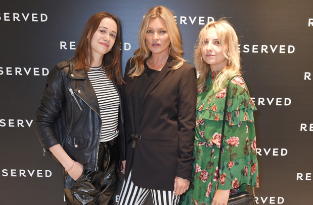 Redaktorki ELLE.pl z Kate Moss