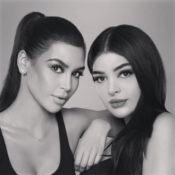 Sonia i Fyza Ali - sobowtórki Kim Kardashian i Kylie Jenner?