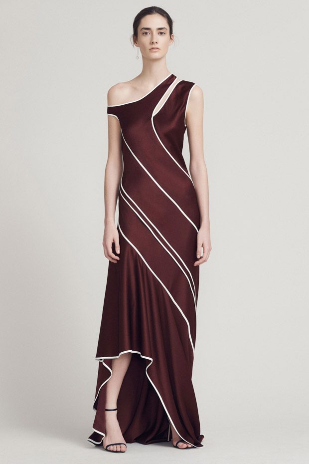 Sukienka w paski Jason Wu Pre-Fall 2017