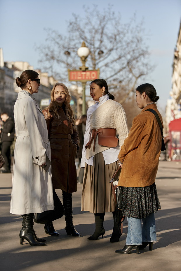 Stylizacje street fashion: Paris Fashion Week Haute Couture wiosna-lato 2020