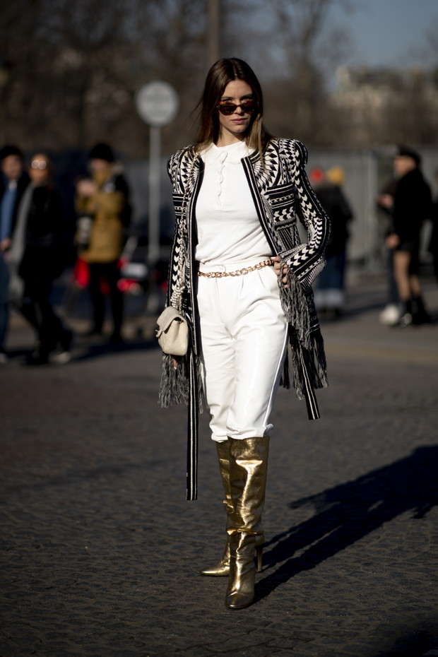 Stylizacje street fashion: Paris Fashion Week Haute Couture wiosna-lato 2020