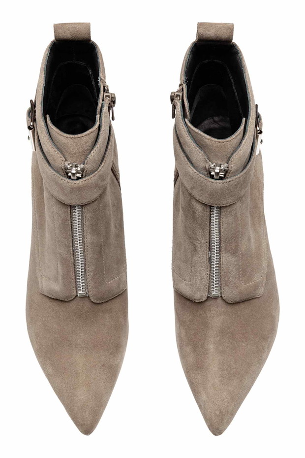 Zamszowe botki H&M