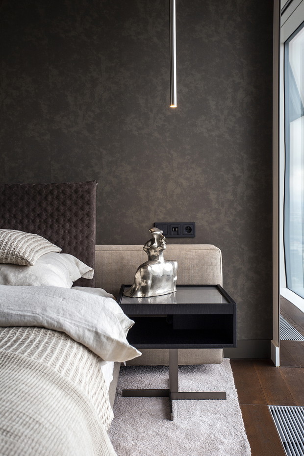 Apartament przy Złotej, projekt: mow.design studio, stylizacja Anna Salak