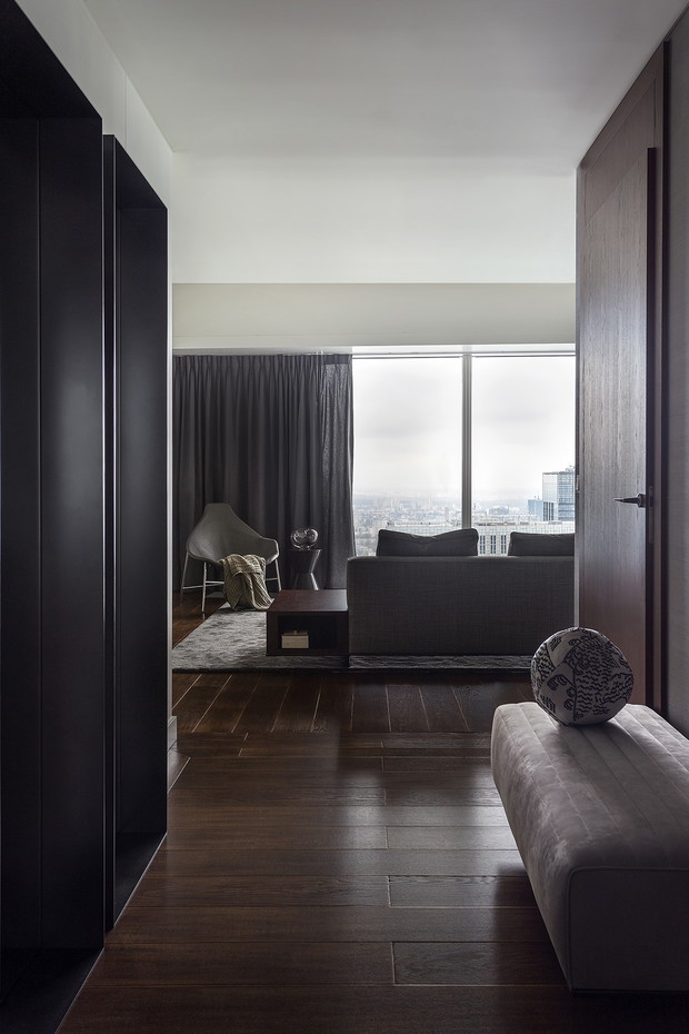 Apartament przy Złotej, projekt: mow.design studio, stylizacja Anna Salak