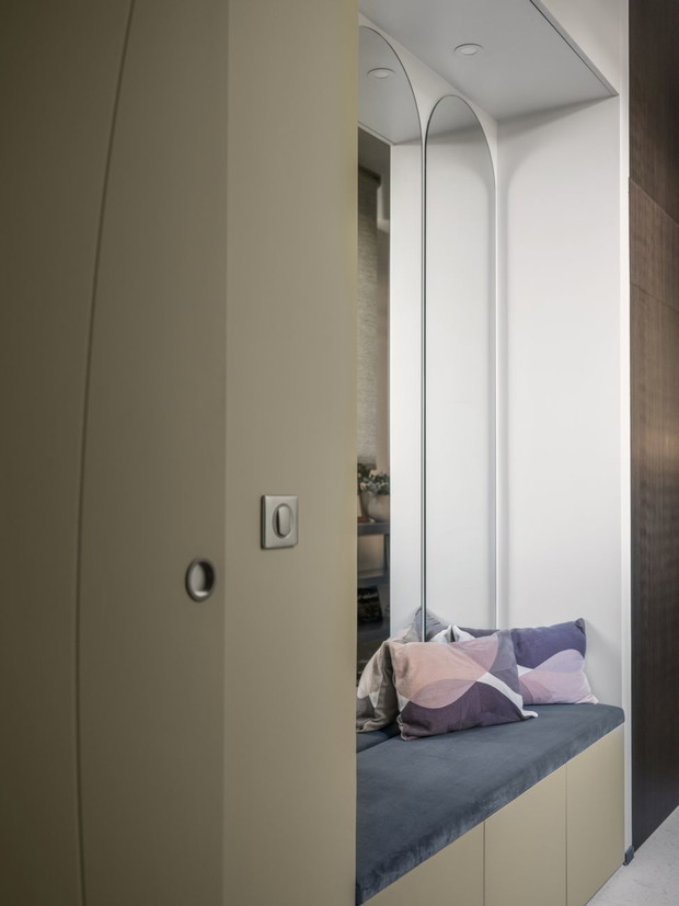 Paryskie mieszkanie, projekt: IMA Interiors (Izabella Lubiniecka, Arnaud Mathieu) & Furora Studio (Diana Żurek, Bartosz Girek)