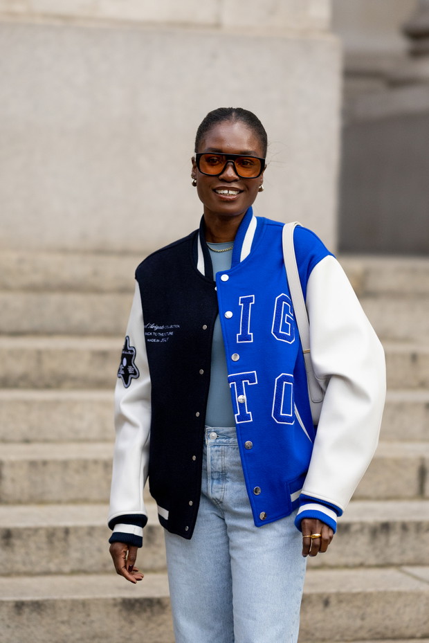 Stylizacje street style - LFW wiosna-lato 2023