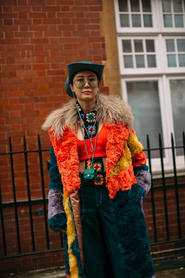 LFW: street style