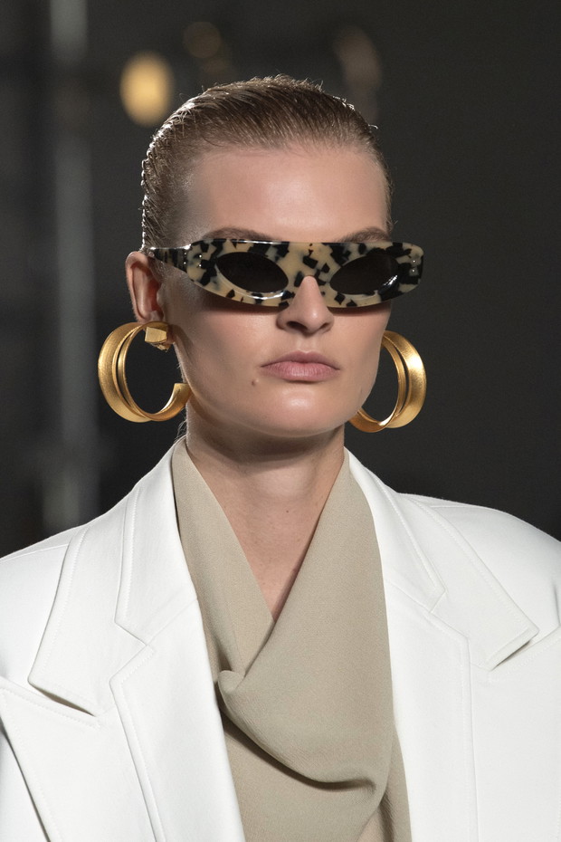 Okulary przeciwsłoneczne z filtrem Proenza Schouler, trendy wiosna lato 2020