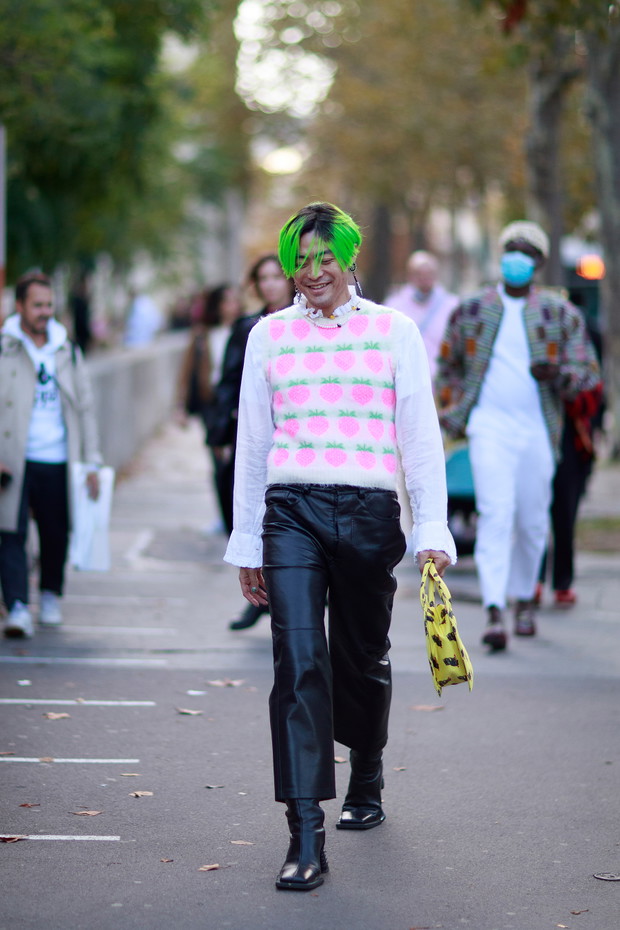 Paris fashion week: street fashion