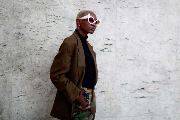 Paris fashion week: street fashion