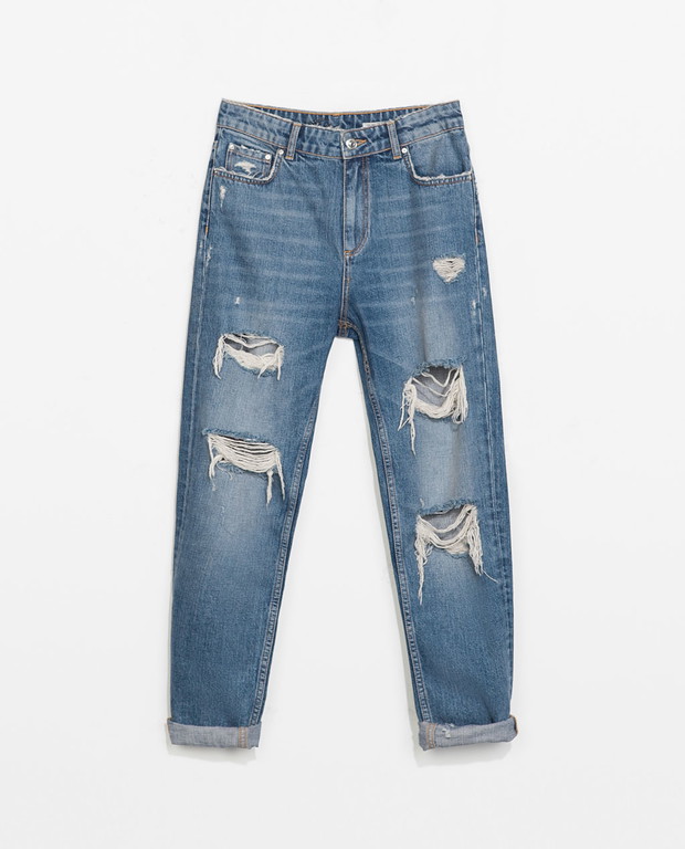 Boyfriend jeans - trendy wiosna lato 2014