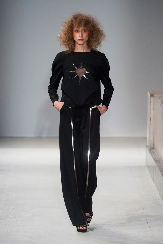 Gosia Baczyńska na Paris Fashion Week - pokaz wiosna-lato 2014