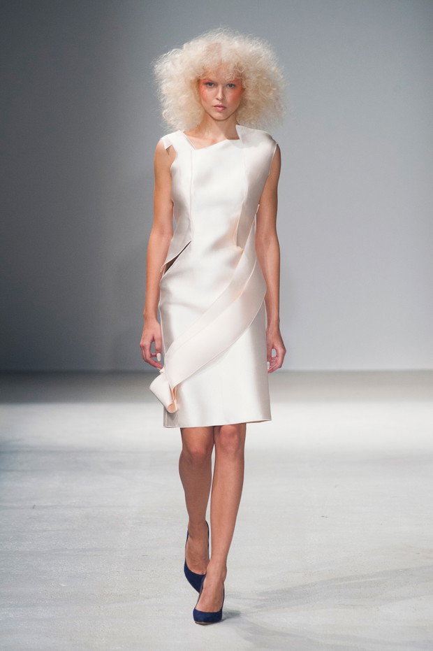 Gosia Baczyńska na Paris Fashion Week - pokaz wiosna-lato 2014