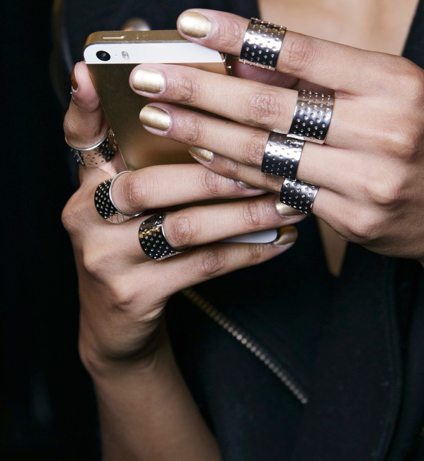 Manicure na Sylwestra 2014/2015