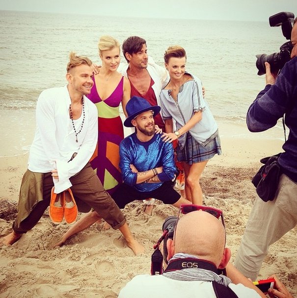 Na planie Top Model 4 - relacja Instagram