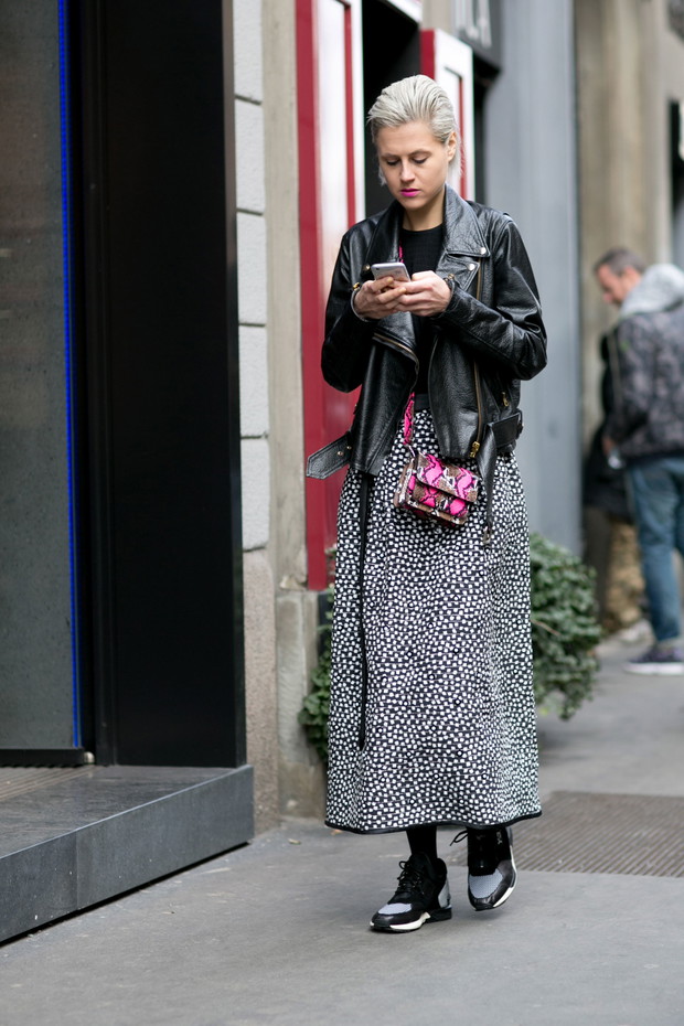 Street fashion: Milan Fashion Week jesień-zima 2015