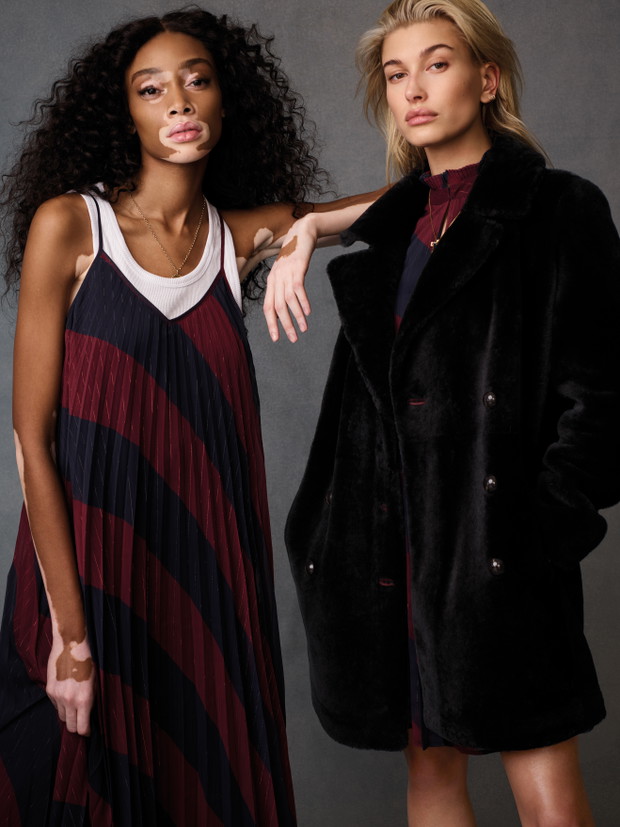 Ambasadorki marki Tommy Hilfiger - Winnie Harlow i Hailey Baldwin