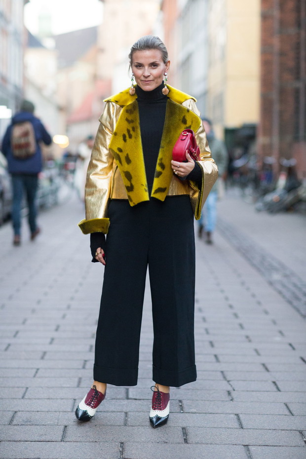 Street fashion z Copenhagen Fashion Week jesień-zima 2016/2017