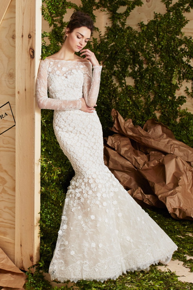 Suknie Ślubne Carolina Herrera wiosna 2017