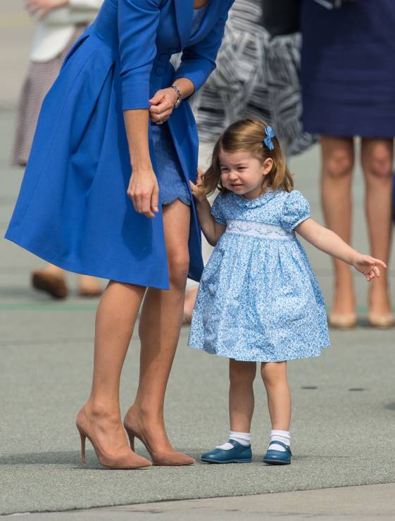 Charlotte i George w Polsce. Księżna Kate i książę William do do Berlina także polecieli z dziećmi