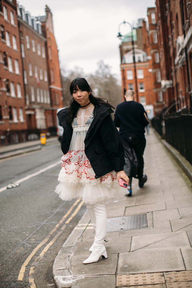 LFW: street style