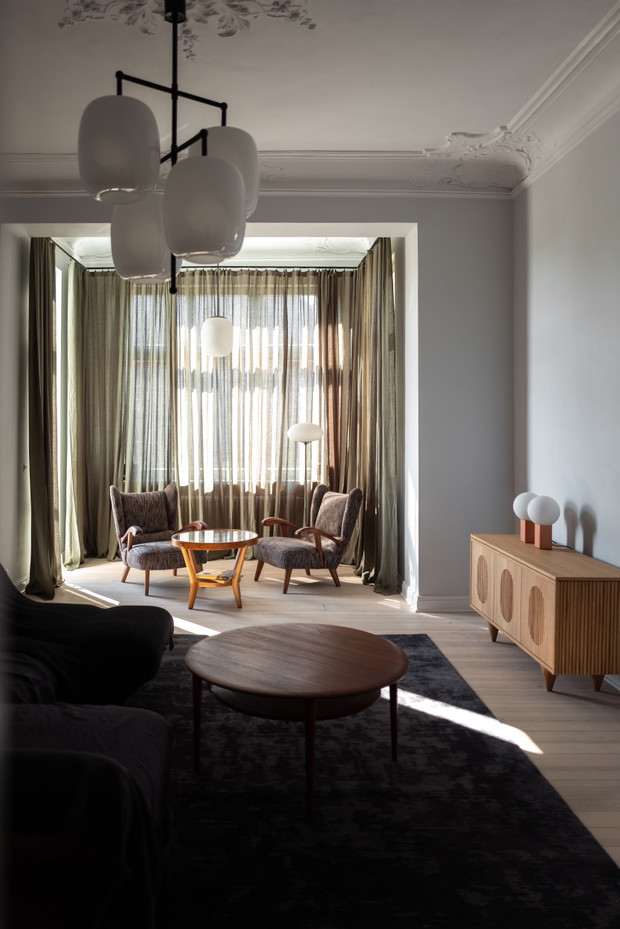 Mieszkanie w szczecińskiej kamienicy, projekt: Loft Kolasiński
