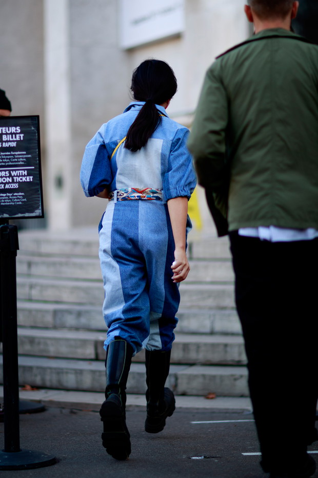 Paris fashion week: street fashion