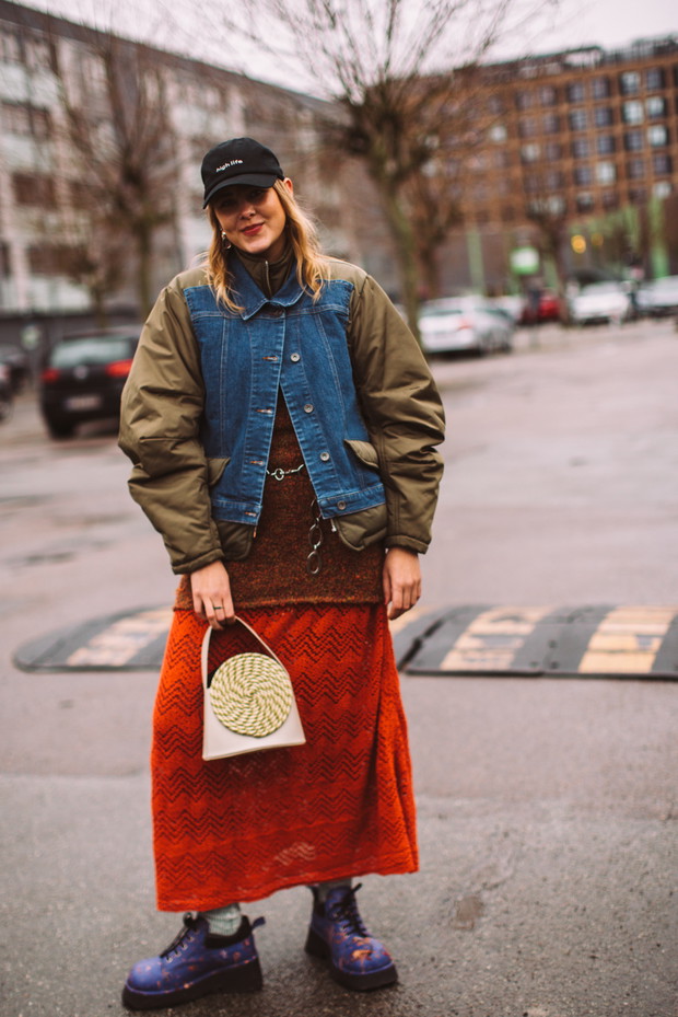 Stylizacje street style z ulic Kopenhagi Copenhagen Fashion Week