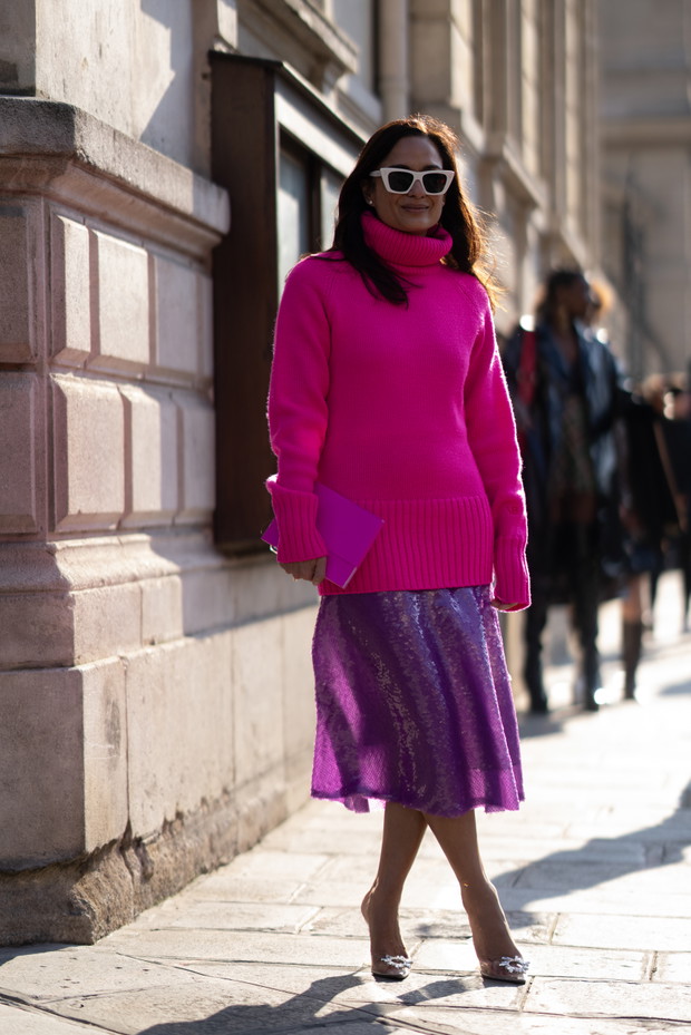 Moda uliczna PFW jesień-zima 2022/2023
