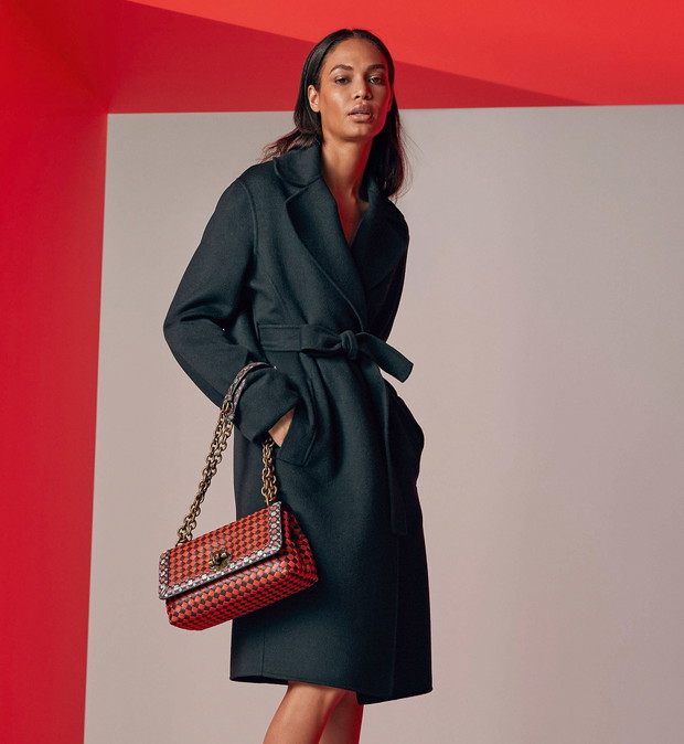Płaszcz podkreślający talię Bottega Veneta Resort 2018