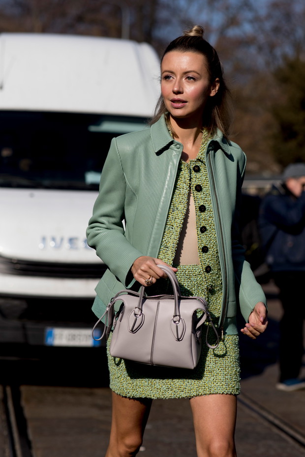 Street fashion Milan Fashion Week jesien-zima 2019/2020
