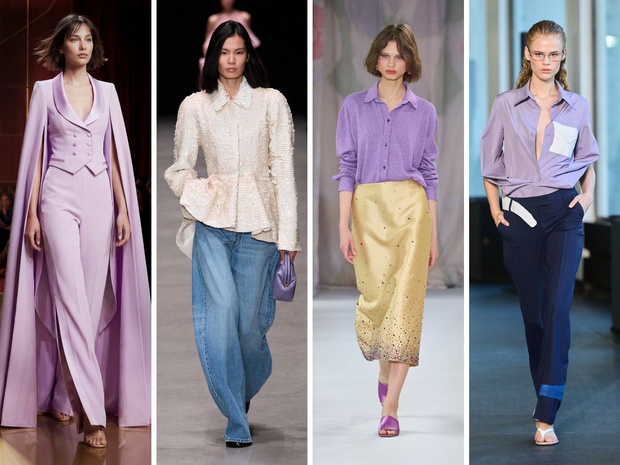 Lavender Core – nie tylko total look. Photo: launchmetricsspotlight