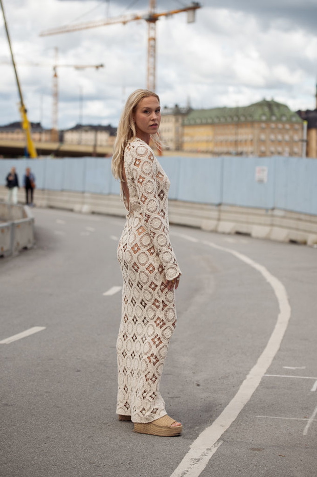Ażurowa crochet dress na lato 2026