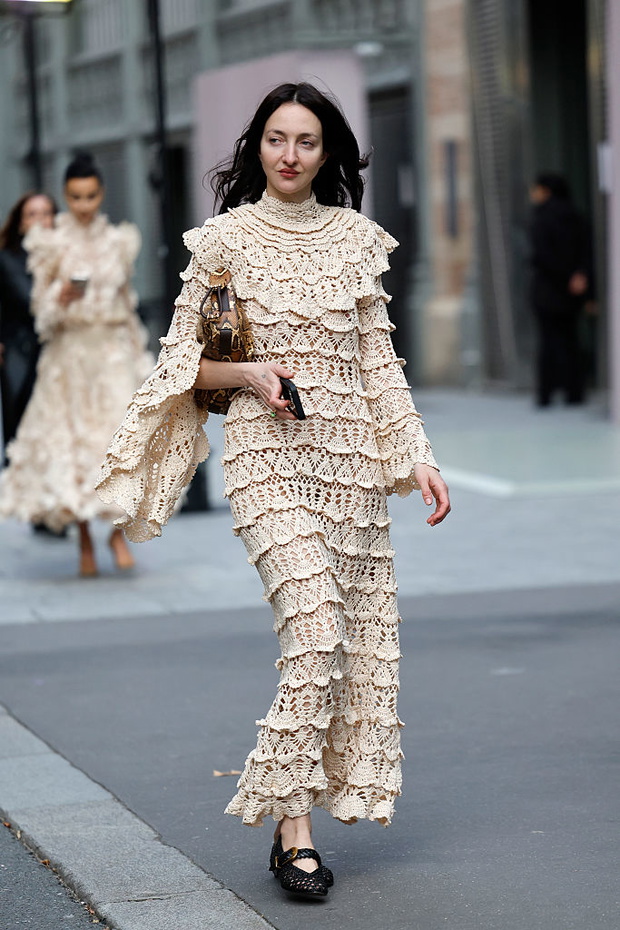 Ażurowa crochet dress na lato 2026