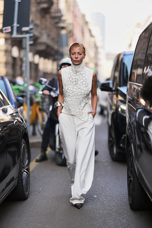 Street Style - Day 4 - Milan Fashion Week - Womenswear Fall/Winter 2026/2027