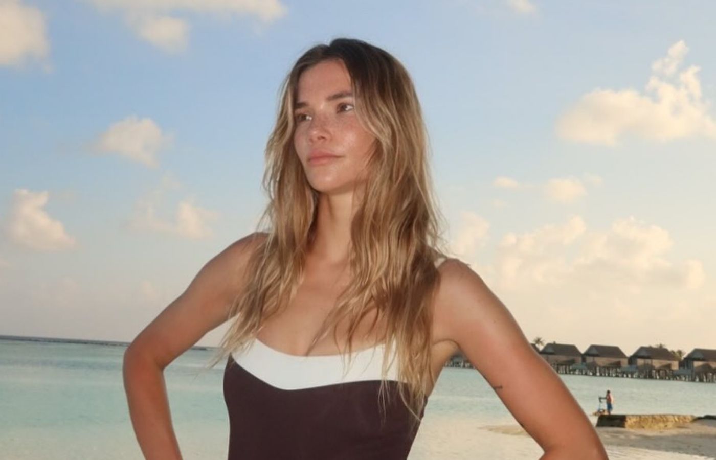 Maja Bohosiewicz w lnianej sukience na lato