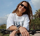 Anna Lewandowska w koronkowych szortach