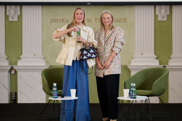 Natalia Klimas i Katarzyna Dąbrowska