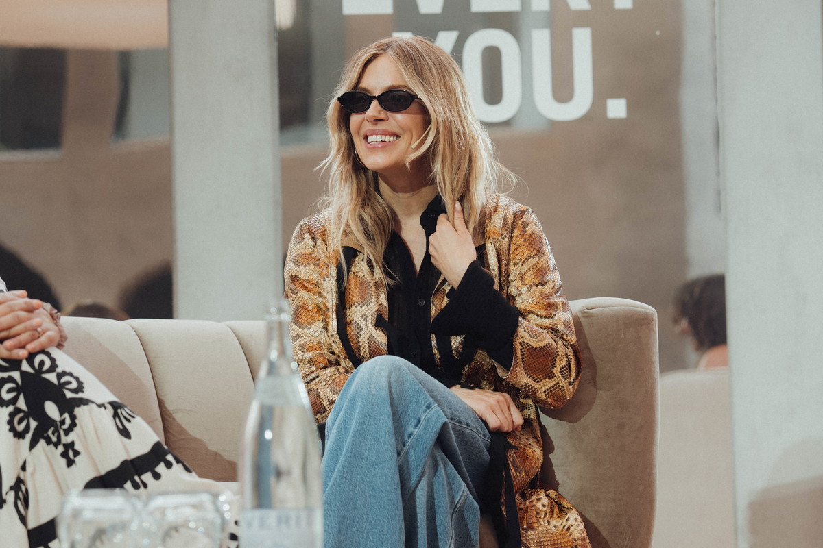 Sienna Miller at Schwarzkopf