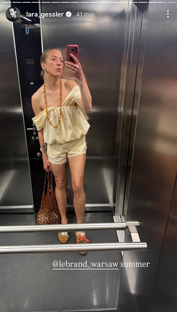 Lara Gessler w komplecie LeBrand